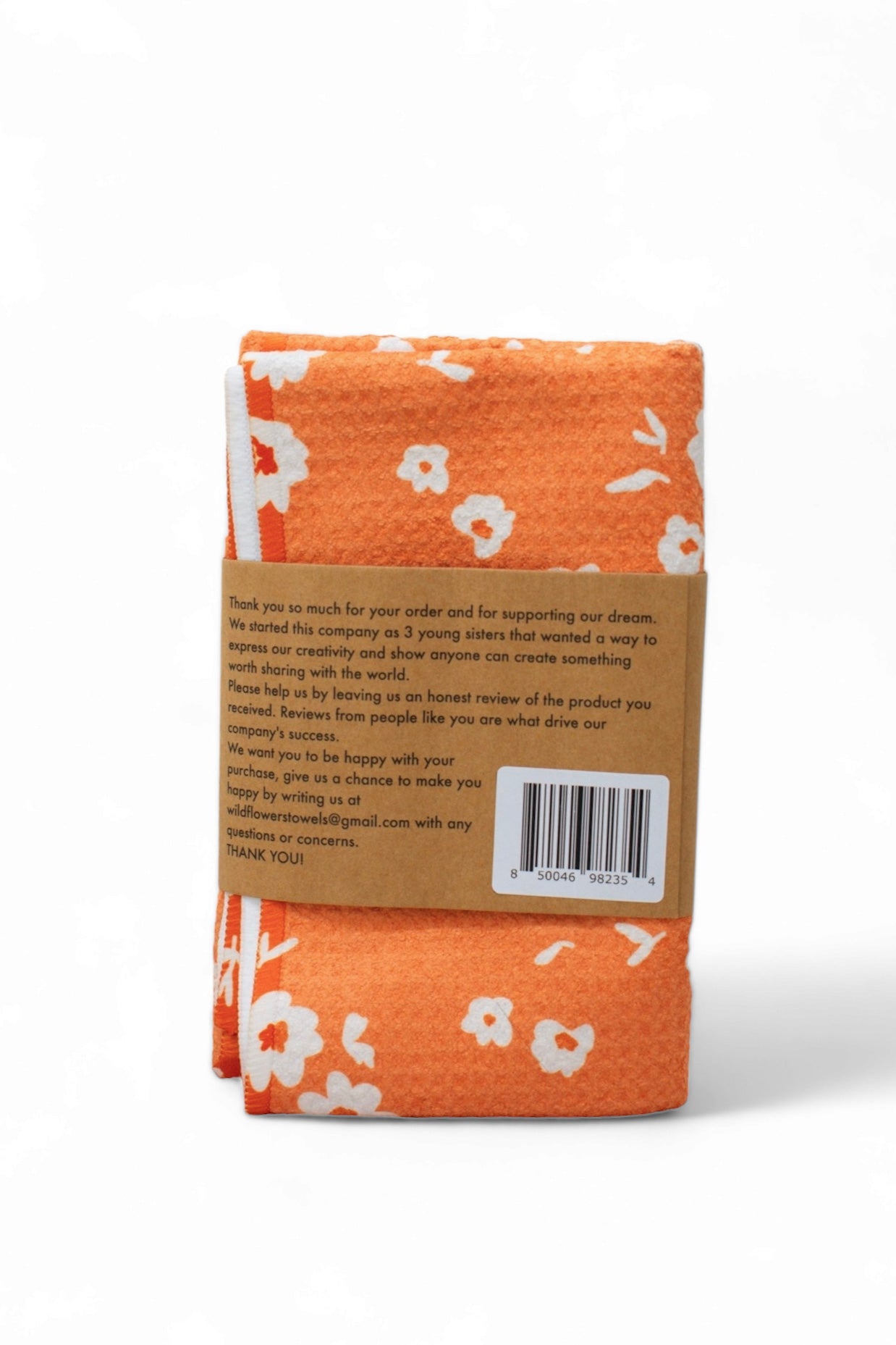 White Flowers on Rust